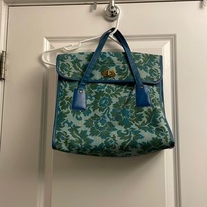 Vintage Avon tapestry carry bag